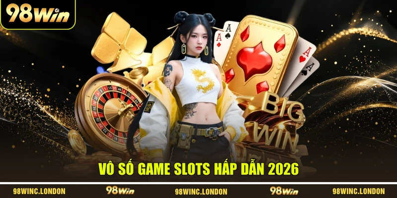Vô số game slots hấp dẫn 2026
